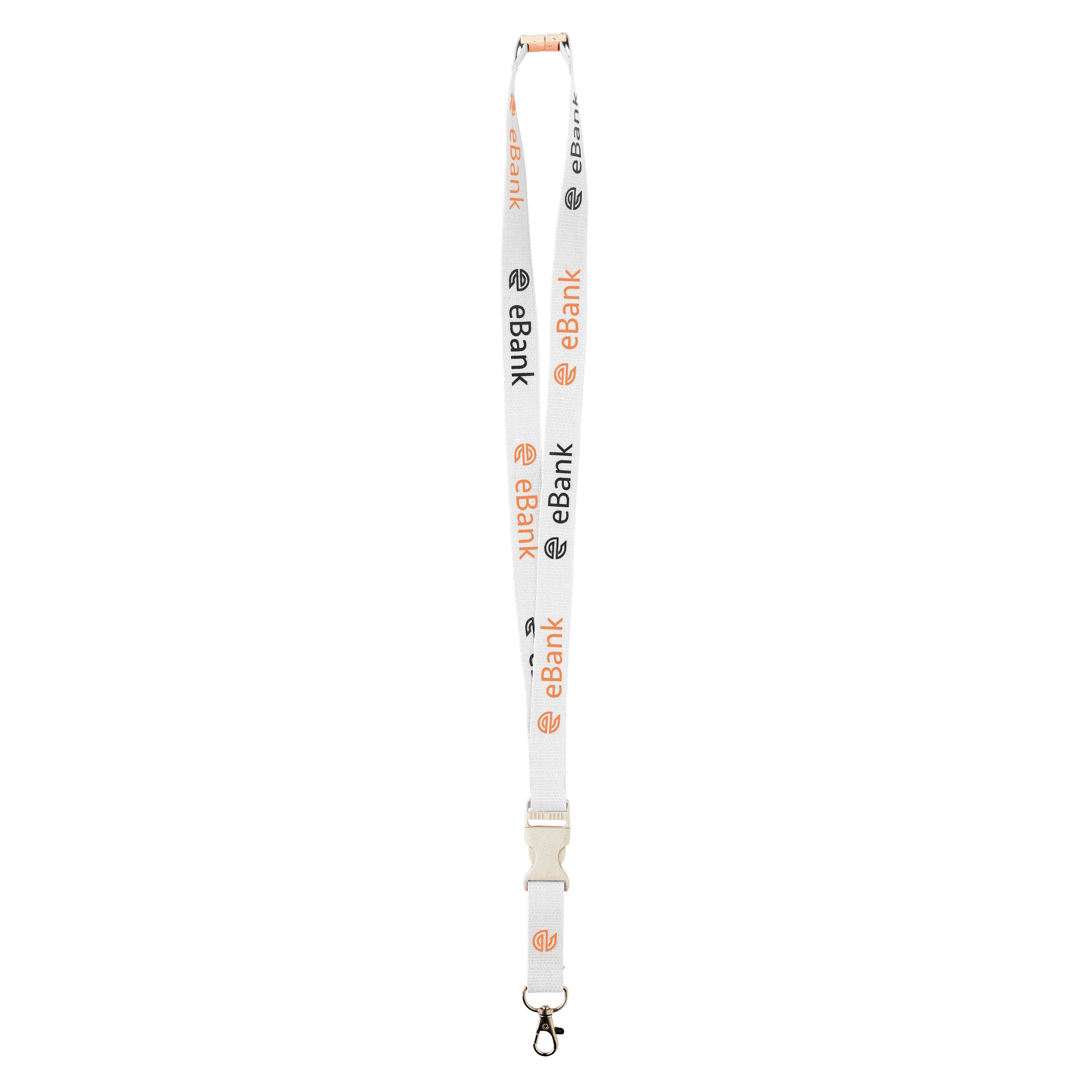 Lanyard promocional con serigrafía Pantone para eventos