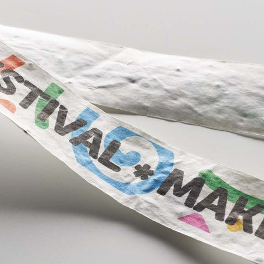 Producto promocional personalizado de papel con semillas