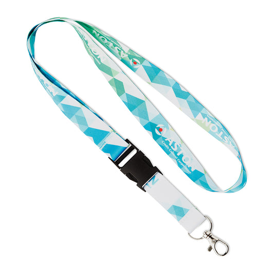 Lanyard RPET de 80+12 cm con sublimación a todo color
