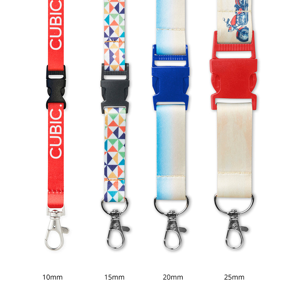 Lanyard promocional RPET personalizado con imagen fotográfica