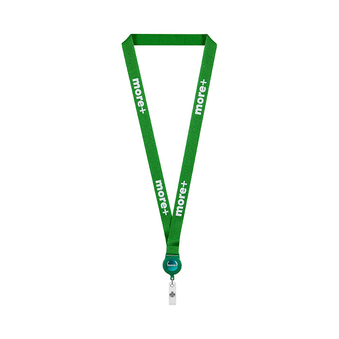 Lanyard RPET para empleados, ferias y congresos
