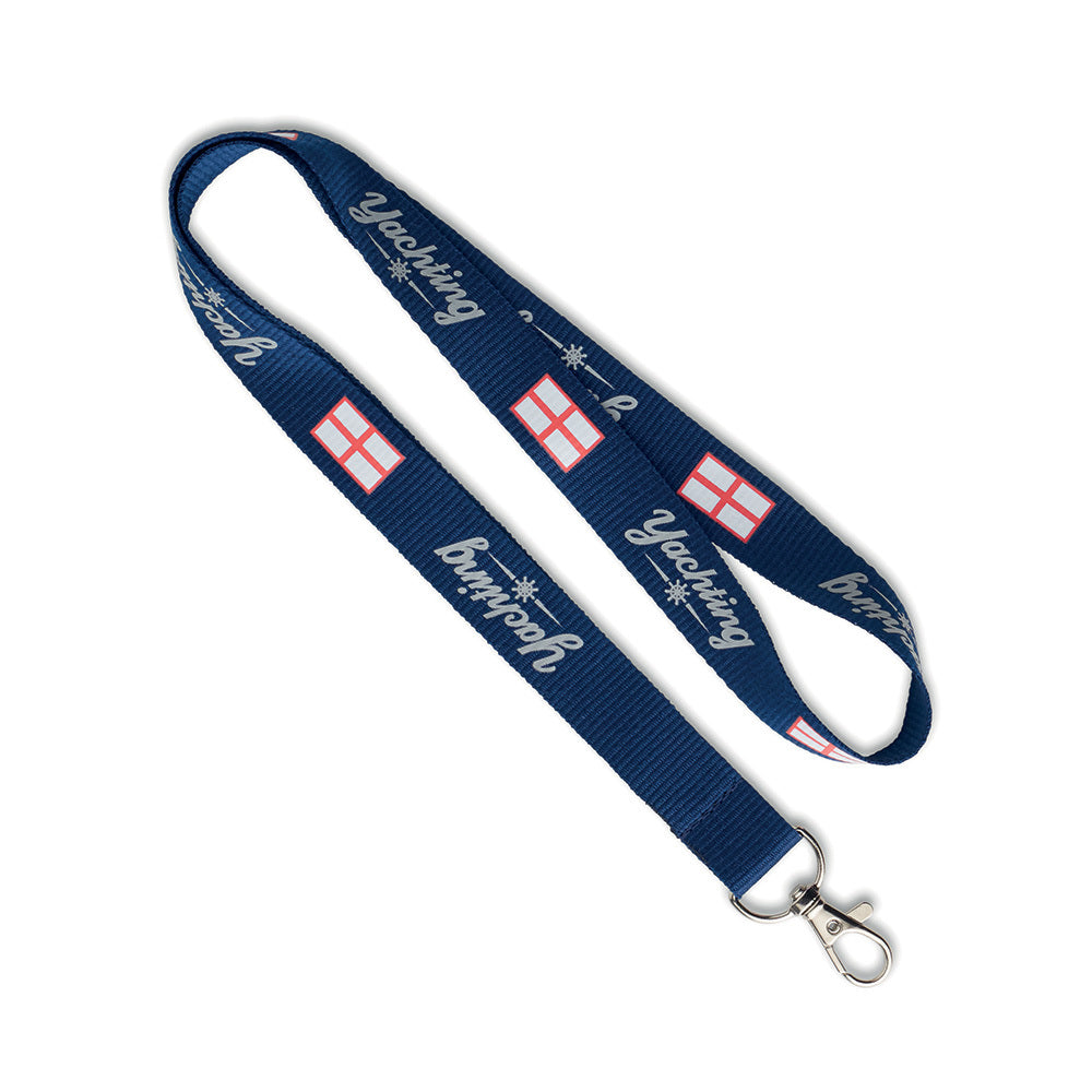 Lanyard RPET personalizado con serigrafía Pantone para empresas