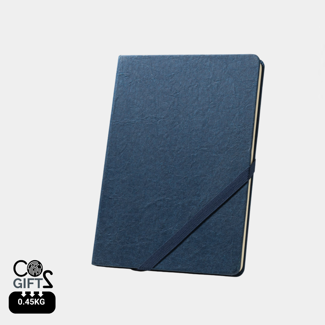 Libreta A5 ecológica con tapa kraft impermeable y papel certificado FSC™