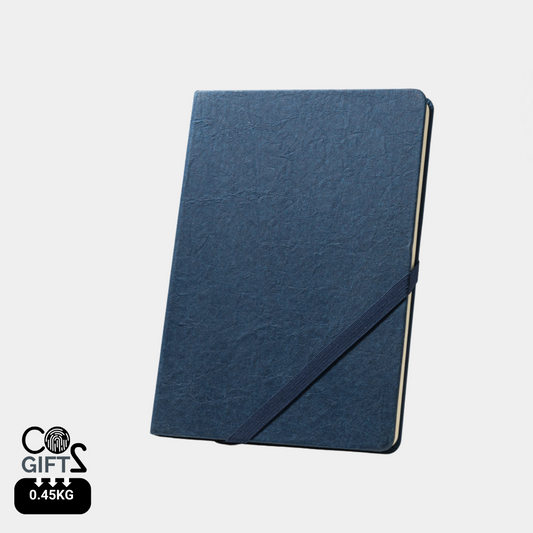 Libreta A5 ecológica con tapa kraft impermeable y papel certificado FSC™
