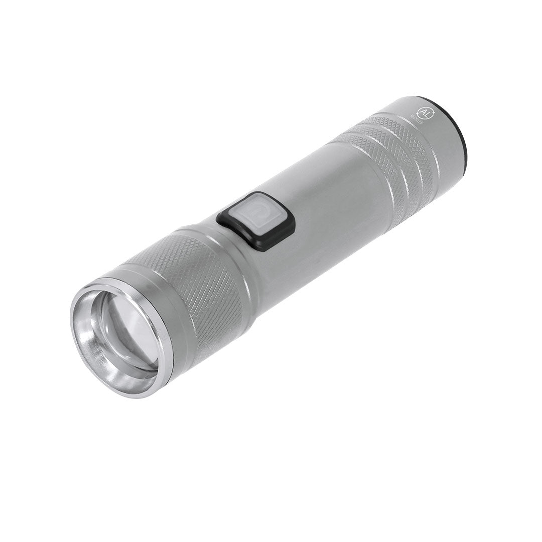 Linterna Benyor recargable con luz COB para merchandising ecológico