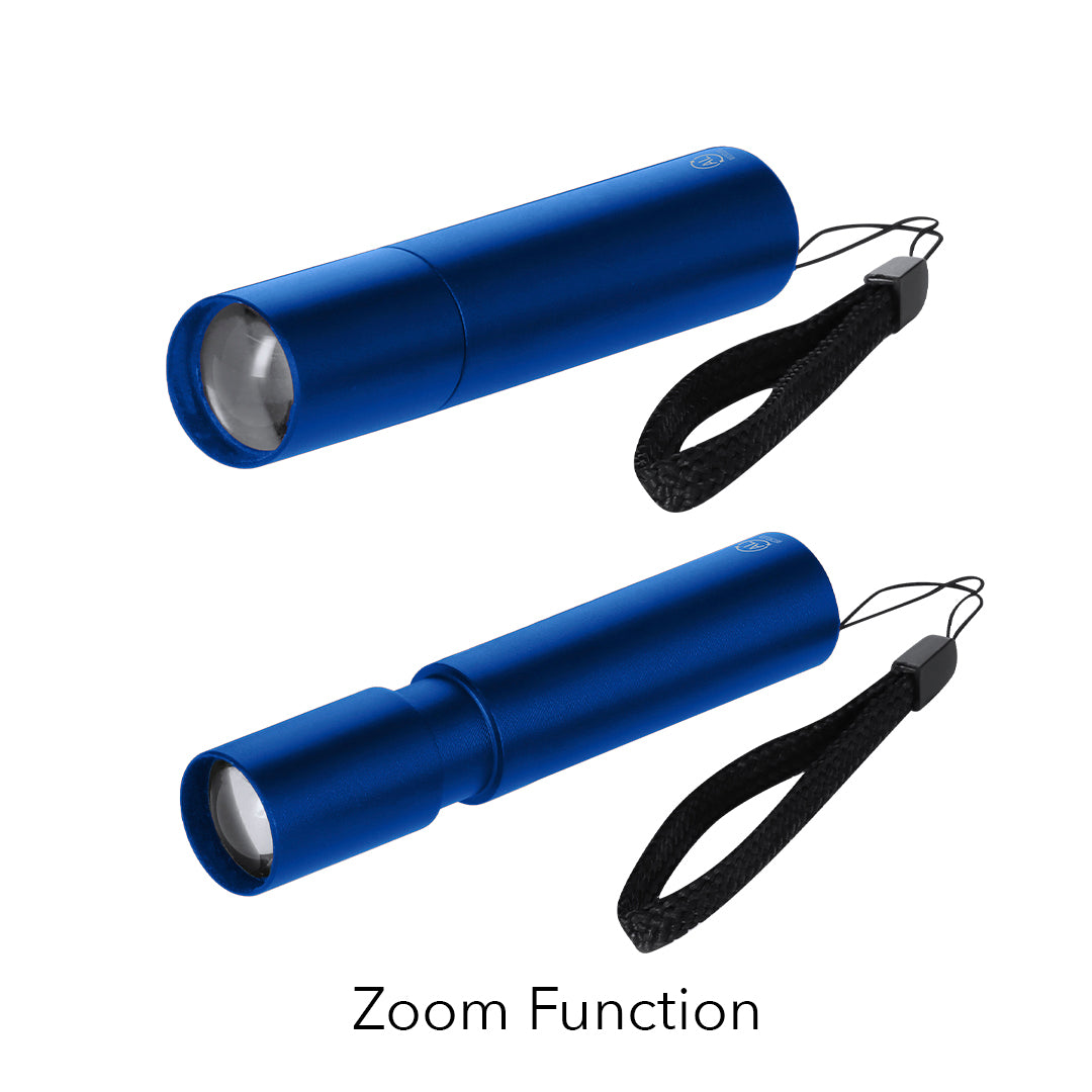 Linterna Tortol recargable con luz COB para merchandising ecológico