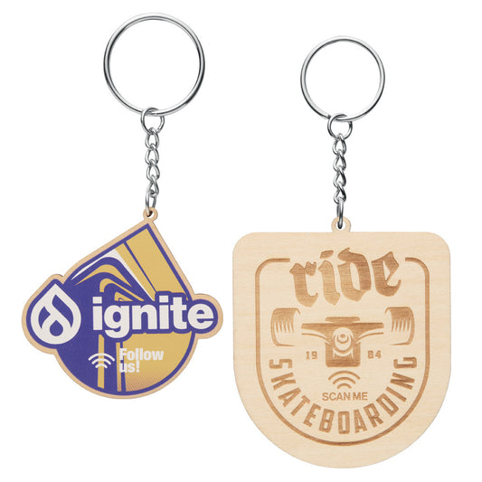 Producto promocional interactivo con forma personalizada