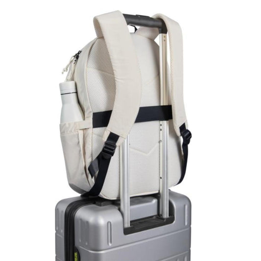 Mochila reciclada GRS con sistema sujecion maleta perfecta para viajes corporativos sostenibles