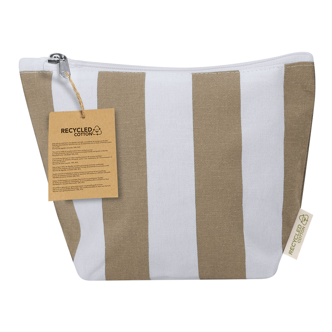 Neceser Goniax beige reciclado para merchandising para empresas