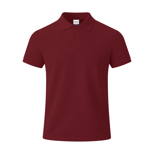 Polo Charles granate para productos promocionales personalizados
