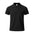 Polo Charles negro para ropa corporativa y promoción