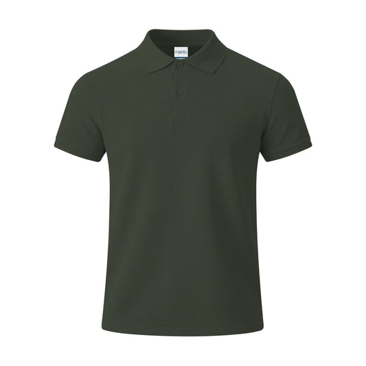 Polo Charles verde botella para uniformidad y regalos de empresa