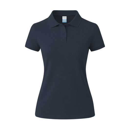 Polo mujer Charles marino para regalos corporativos y acciones promocionales