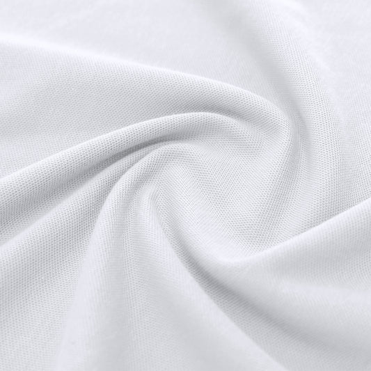 Polo niño blanco Charles para merchandising para empresas