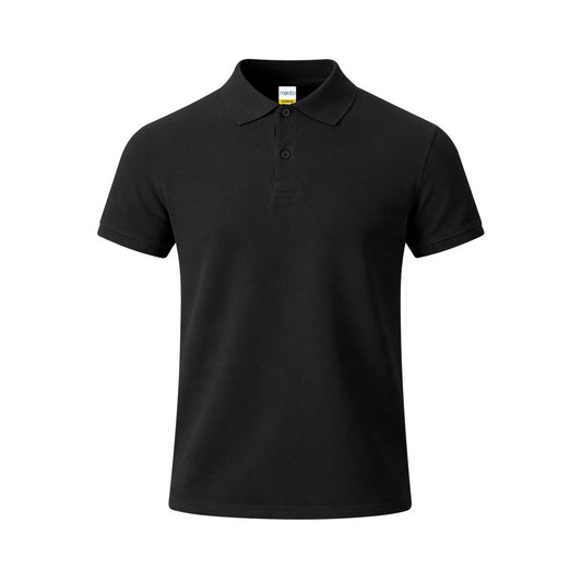 Polo niño Charles negro para productos promocionales personalizados