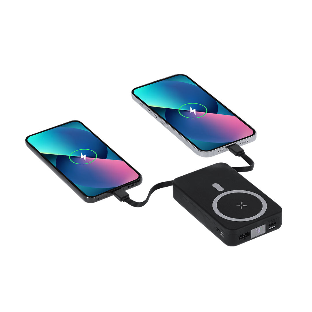 Power Bank Granzax de 10000 mAh para merchandising ecológico corporativo