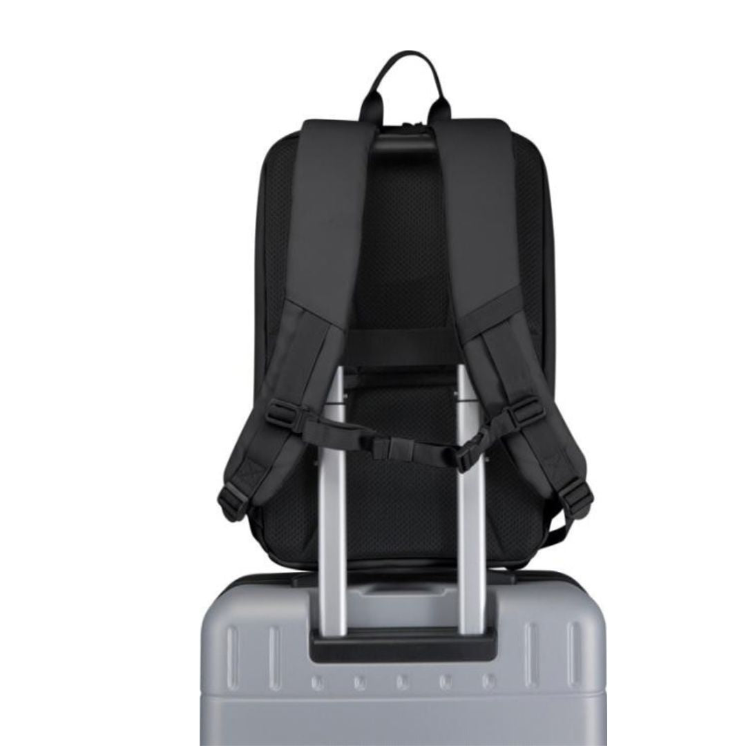 Mochila para portátil con correas ergonómicas y panel trasero transpirable