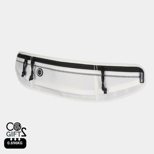 Regalo promocional sostenible con riñonera ligera y repelente al agua