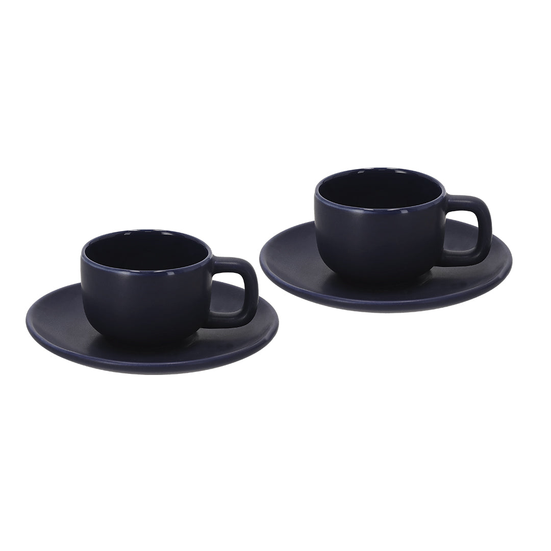 Regalo promocional sostenible con tazas de cerámica y platos a juego