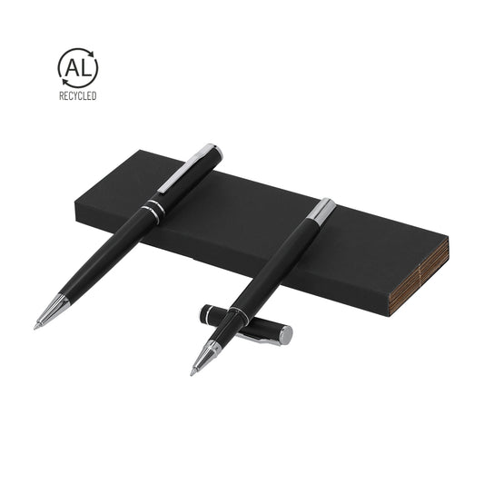 Set sostenible Yonder de aluminio reciclado personalizado para empresas