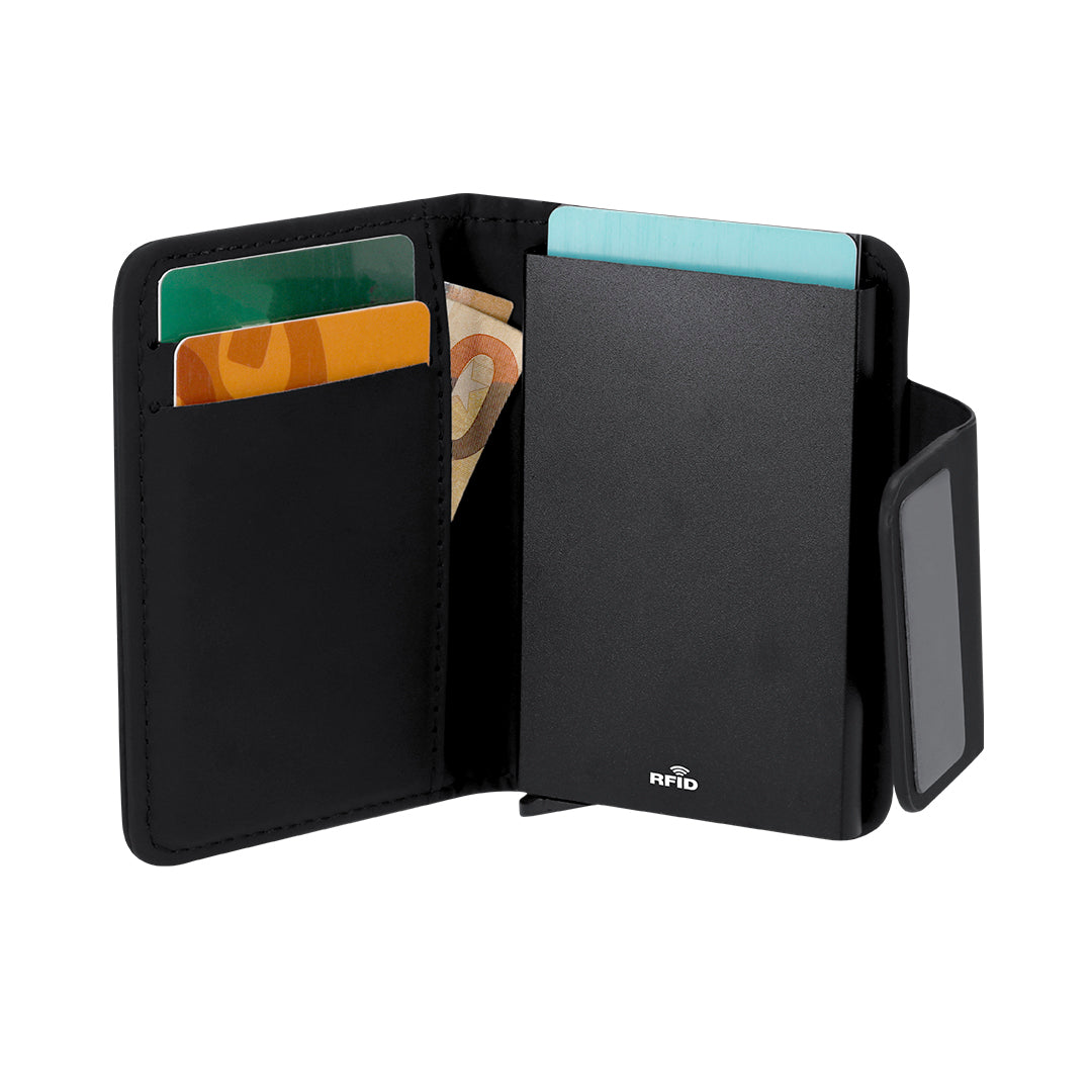 Tarjetero Marvans con protección RFID para merchandising ecológico corporativo
