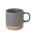 Regalo promocional sostenible con taza de cerámica y base sin esmaltar
