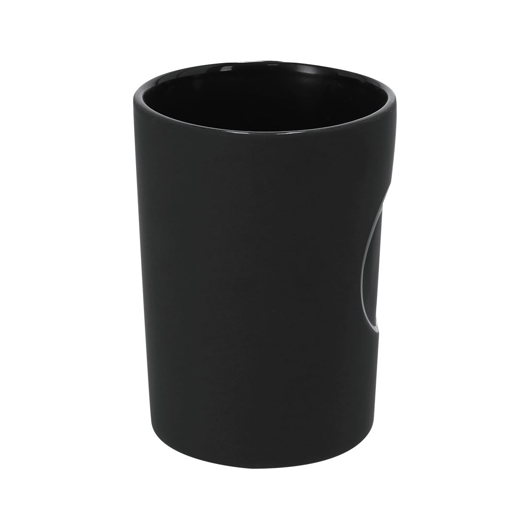 Taza corporativa con interior brillo y relieve central