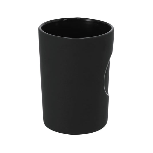 Taza corporativa con interior brillo y relieve central