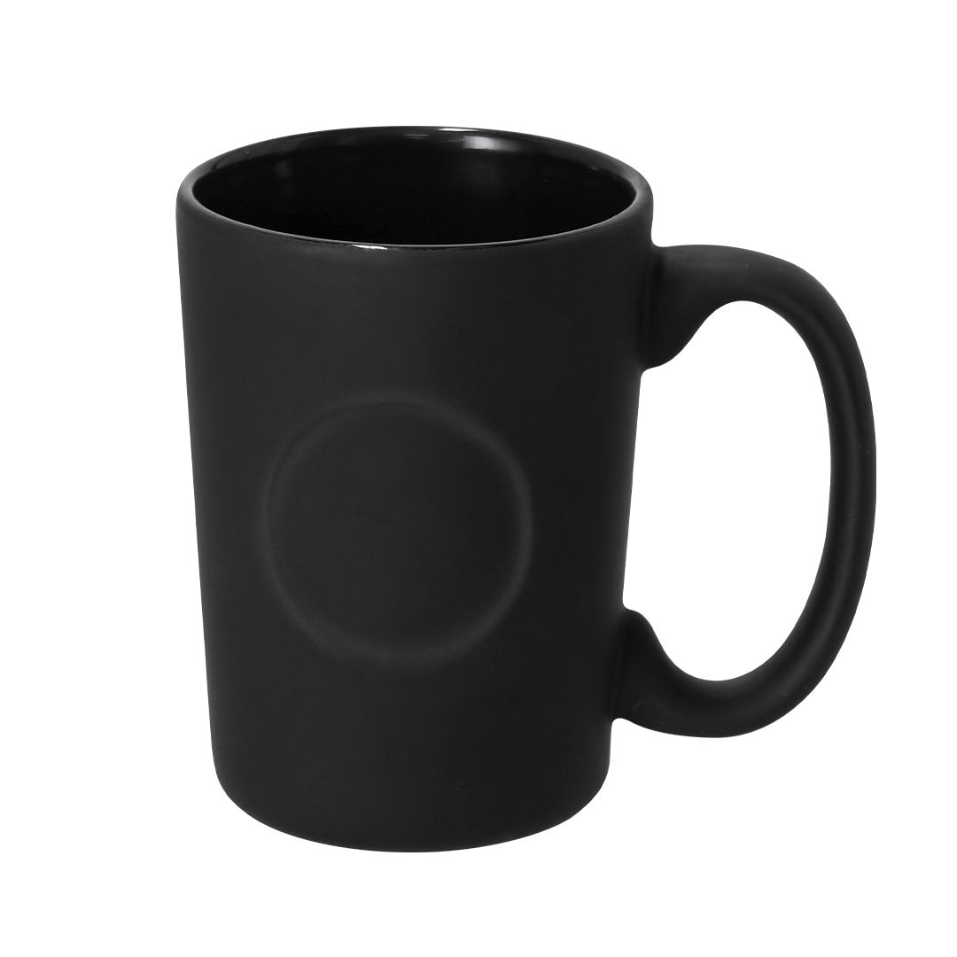 Regalo promocional sostenible con taza de cerámica de acabado mate