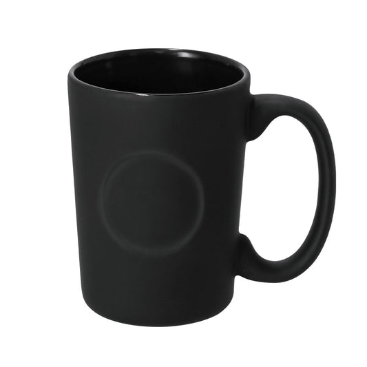 Regalo promocional sostenible con taza de cerámica de acabado mate