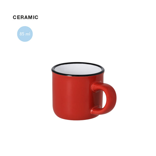 Taza Ridot de cerámica 85 ml personalizada para empresas