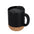 Taza Shivak negra para productos promocionales personalizados