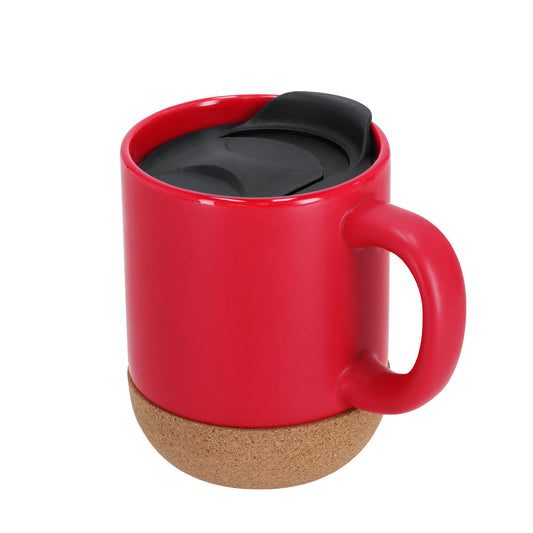 Taza Shivak roja para campañas de branding corporativo