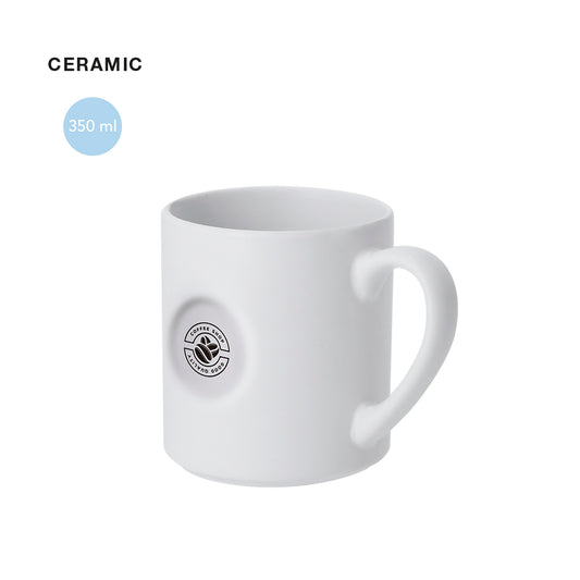 Taza Tiraan de cerámica 350 ml personalizada para empresas