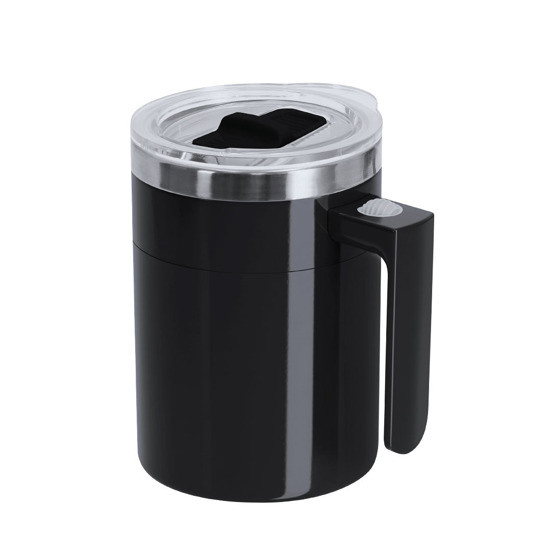 Taza Waker negra para merchandising ecológico y productos promocionales personalizados