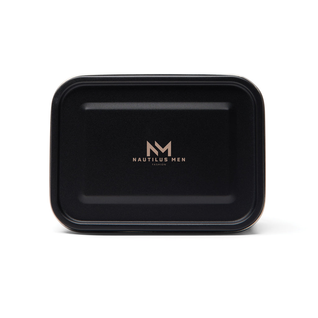 Personlizacion con logo en Tupper VINGA Parks de 750 ml como merchandising ecológico corporativo