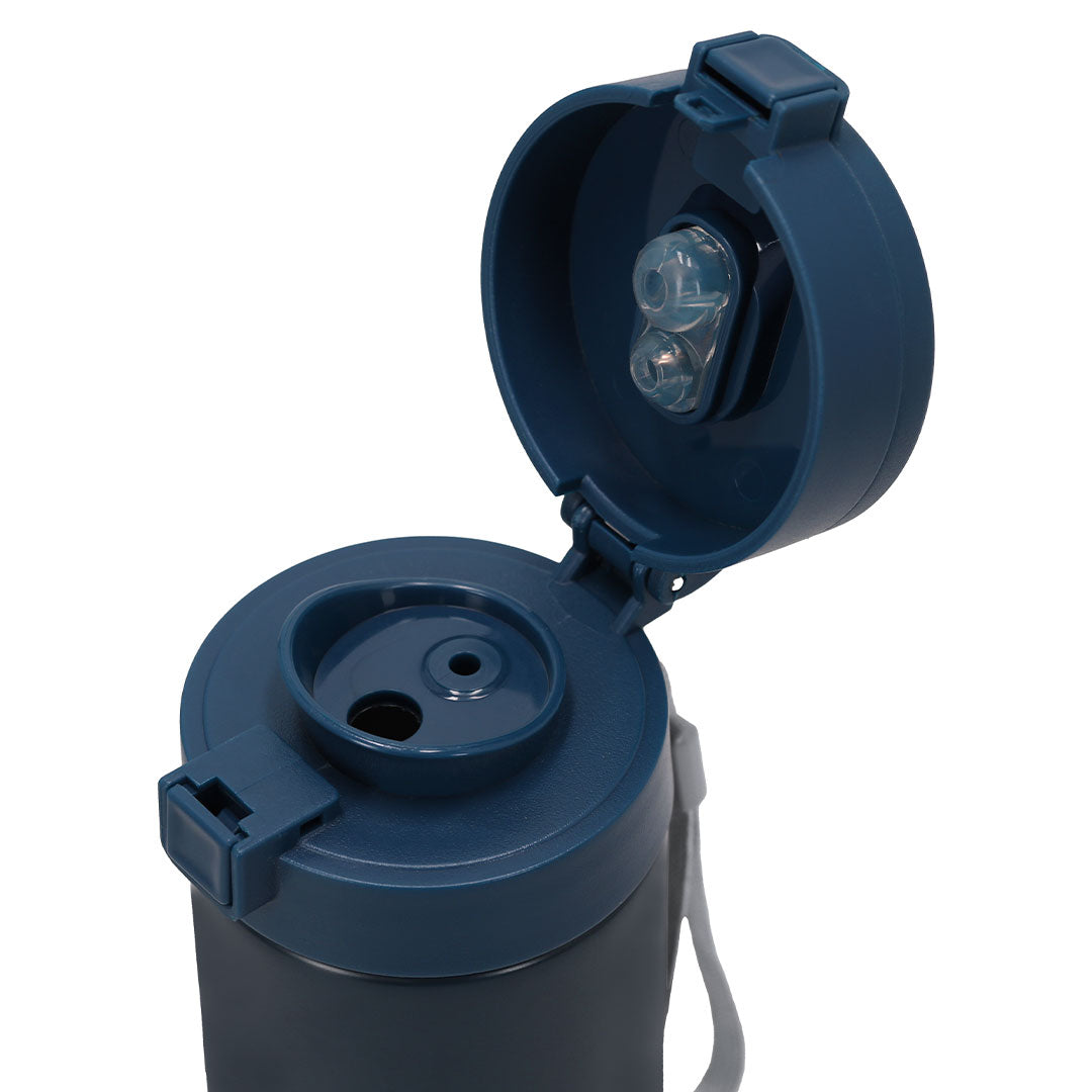 Vaso Felisse con pajita integrada para merchandising ecológico corporativo