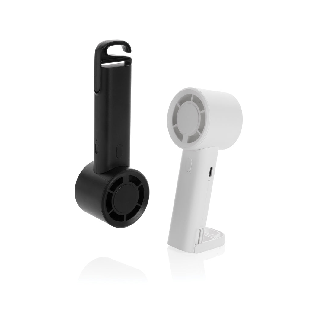 Ventilador promocional reciclado para escritorio, viajes o mesilla de noche