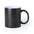 Black Exterior Ceramic Mug to Personalize in Sublimation Magic Effect with Hot Drink Bardot 350 ml