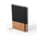 Sustainable Notepad made of Natural Cork and Customizable Faux Leather with Elastic Fastening Bluster