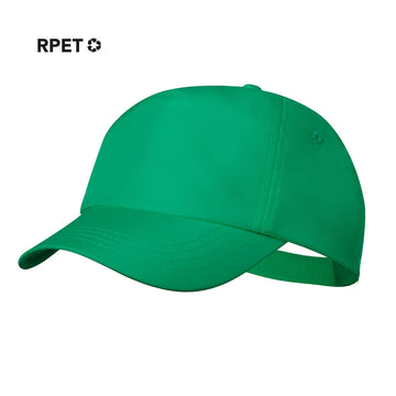 Gorra Ecológica de Rpet para Publicidad con Ajustador Velcro con Distintivo ECO Especial Eventos Keinfax 5 Paneles