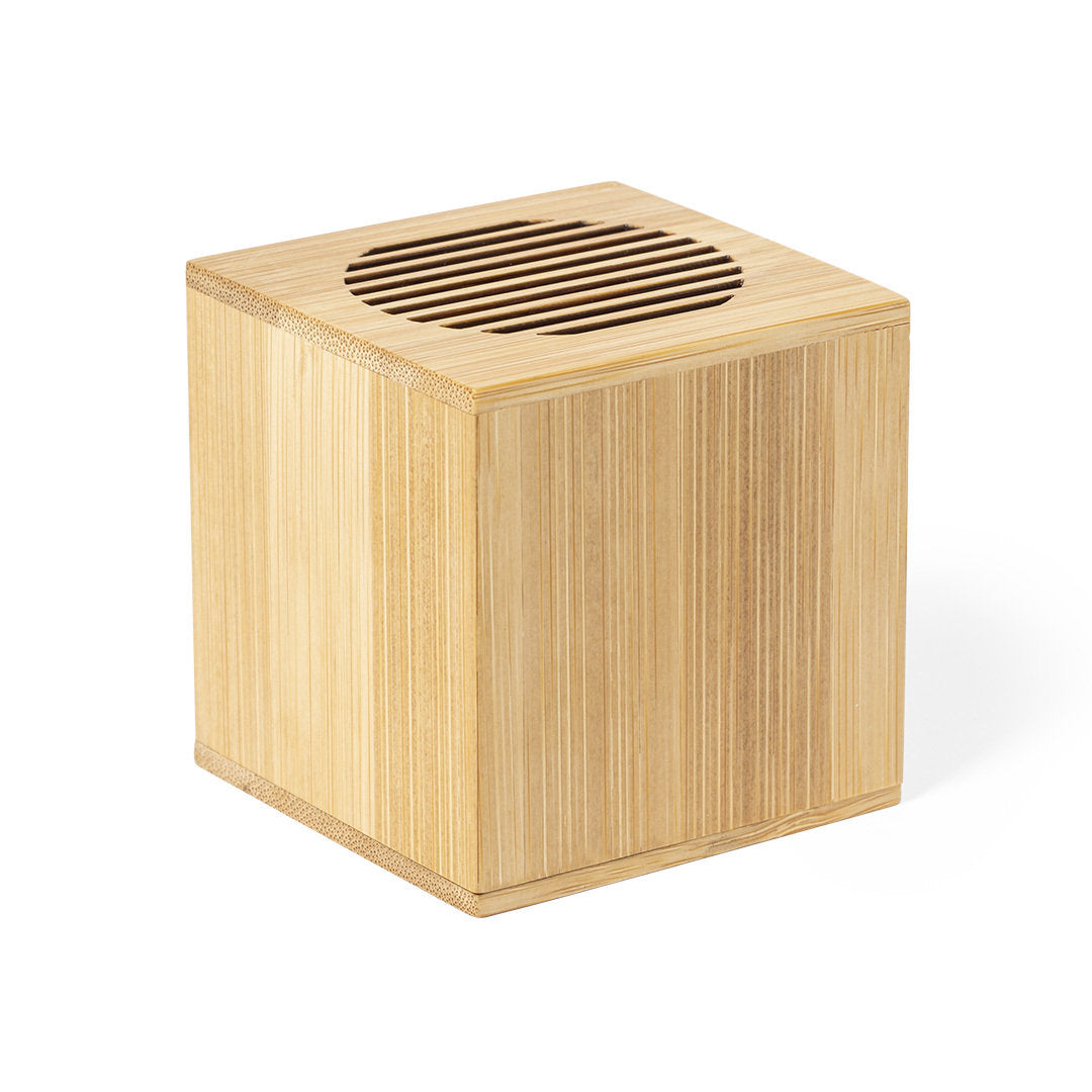 Altavoz Sostenible de Bambú para Personalizar con Bluetooth® Teoden 3W