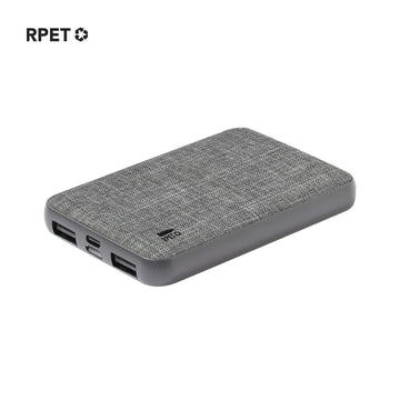 Power Bank Cargador Ecológico con Carcasa de RPET Reciclado para Personalizar Reycon 5.000 mAh