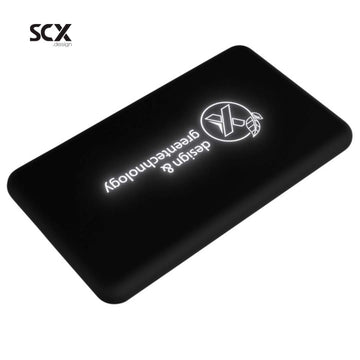 Power Bank Cargador Sostenible Solar con Personalización Retroiluminada Especial Aire Libre SCX. 5.000 mAh