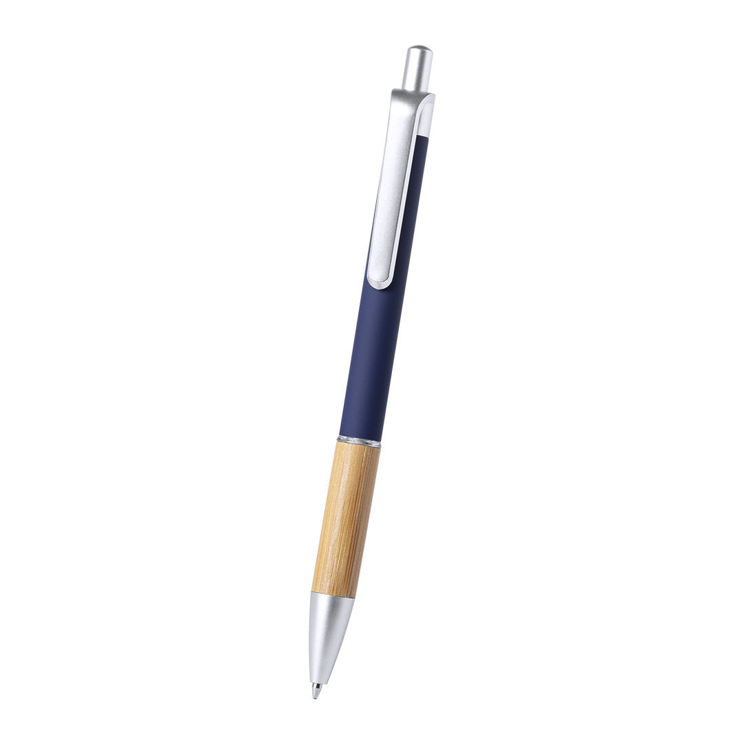 Bolígrafo Sostenible de Aluminio y Bambú Personalizable Chiatox