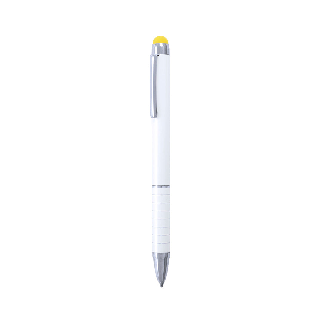 Bolígrafo Sostenible de Aluminio Personalizable con Puntero y Mecanismo Giro Neyax