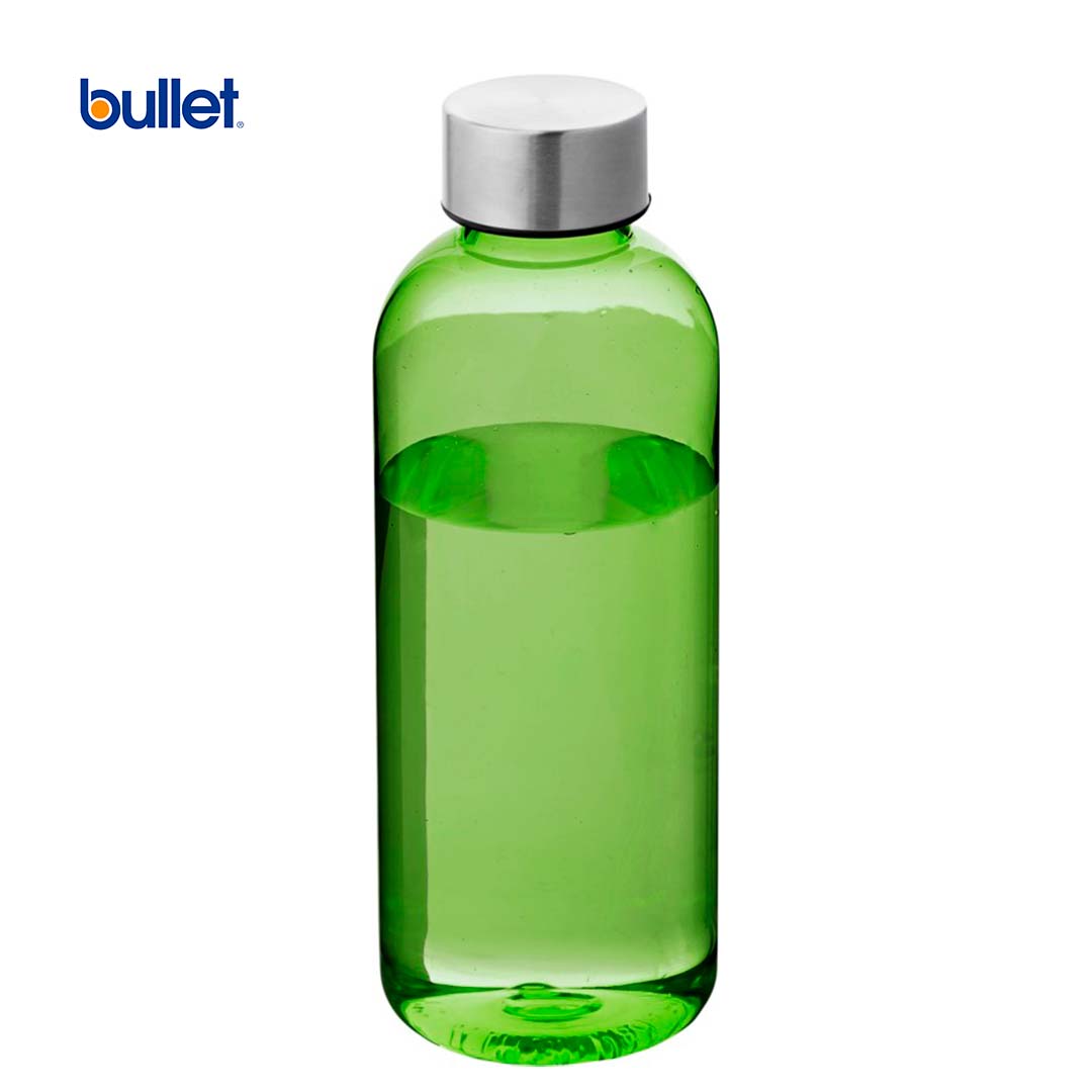 Botella de agua de plástico sin BPA con tapón (600 ml)