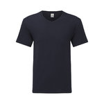 Camiseta Adulto Sostenible 100% Algodón Color para Personalizar Cuello de Pico en V Iconic V-Neck Especial Eventos - 150 gr/m2