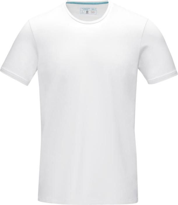 Camiseta Ecológica 95% Algodón Orgánico 200 gr/m2 Personalizable Cuello Redondo para Hombre  