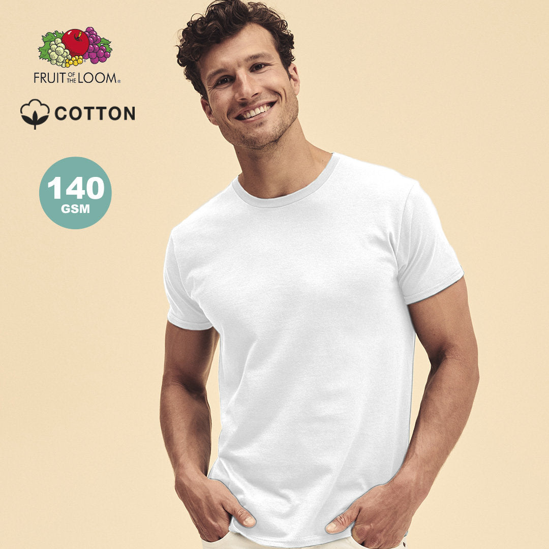 Camiseta Adulto Sostenible 100% Algodón Blanco para Personalizar Iconic Especial Eventos - 140 gr/m2
